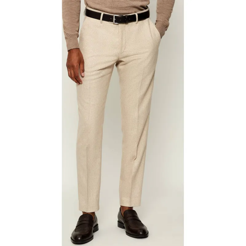 TIGER OF SWEDEN Wełniane spodnie chino Mix & Match | Slim Fit