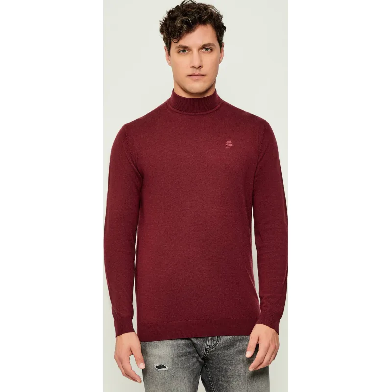 Karl Lagerfeld Wełniany półgolf | Regular Fit