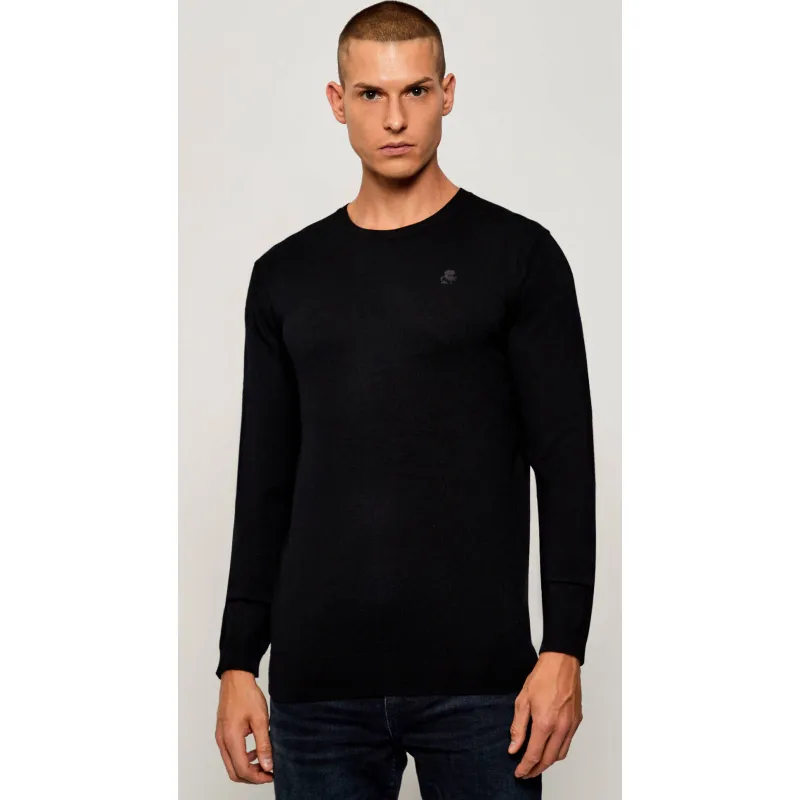 Karl Lagerfeld Wełniany sweter | Slim Fit