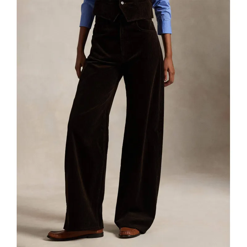 POLO RALPH LAUREN Sztruksowe spodnie Relaxed fit