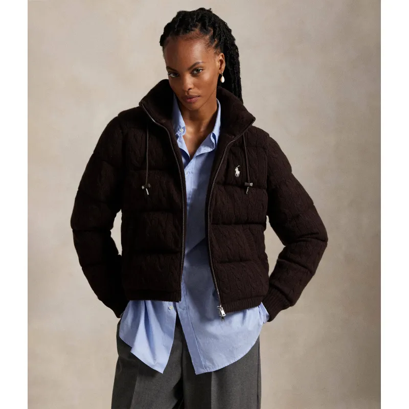 POLO RALPH LAUREN Wełniana kurtka | Regular Fit | z dodatkiem kaszmiru