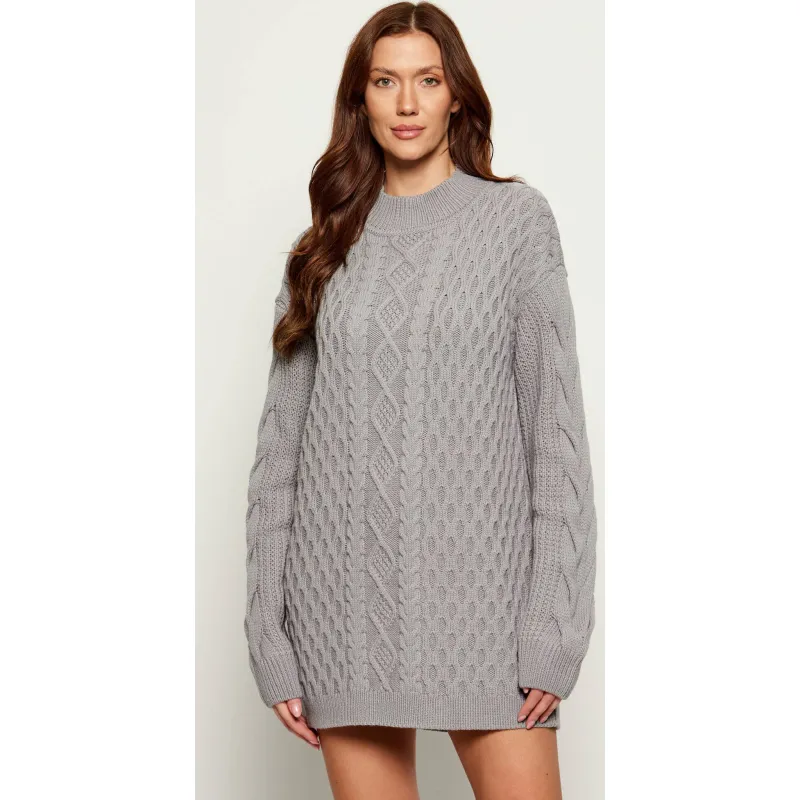 Patrizia Pepe Sweter | Oversize fit | z dodatkiem wełny