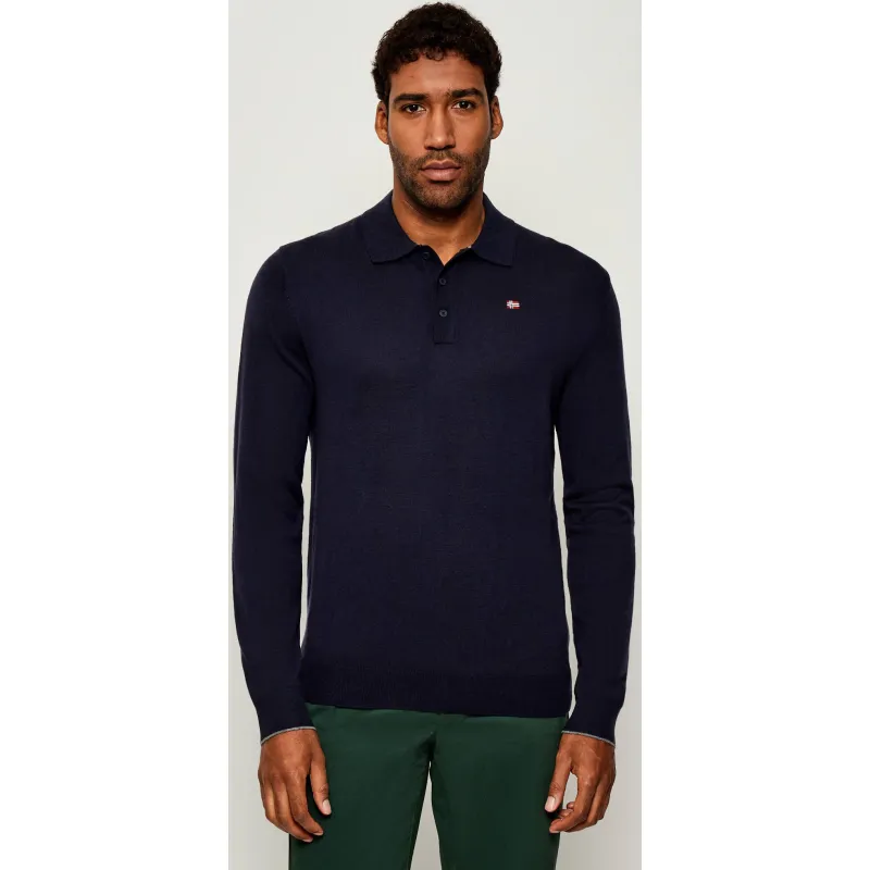 Napapijri Wełniany sweter E-DAMAVAND | Regular Fit