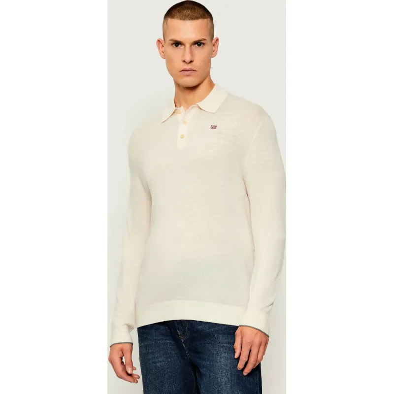 Napapijri Wełniany sweter E-DAMAVAND | Regular Fit