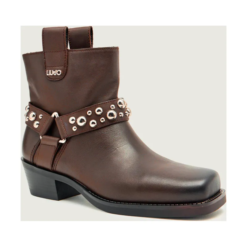 Liu Jo Skórzane botki ROXY 01