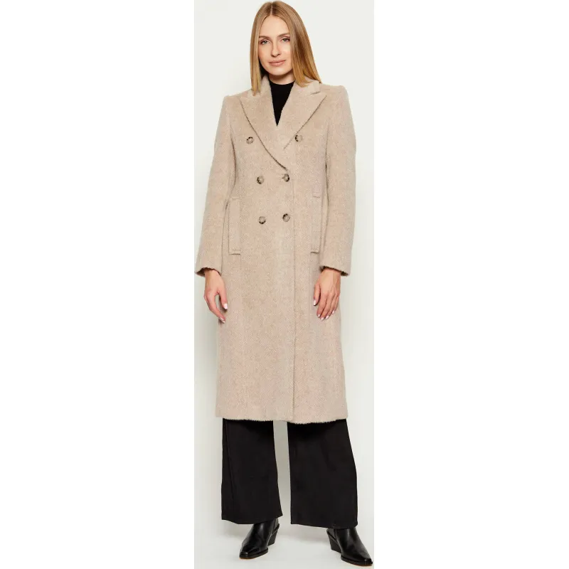 Marc Cain Wełniany płaszcz