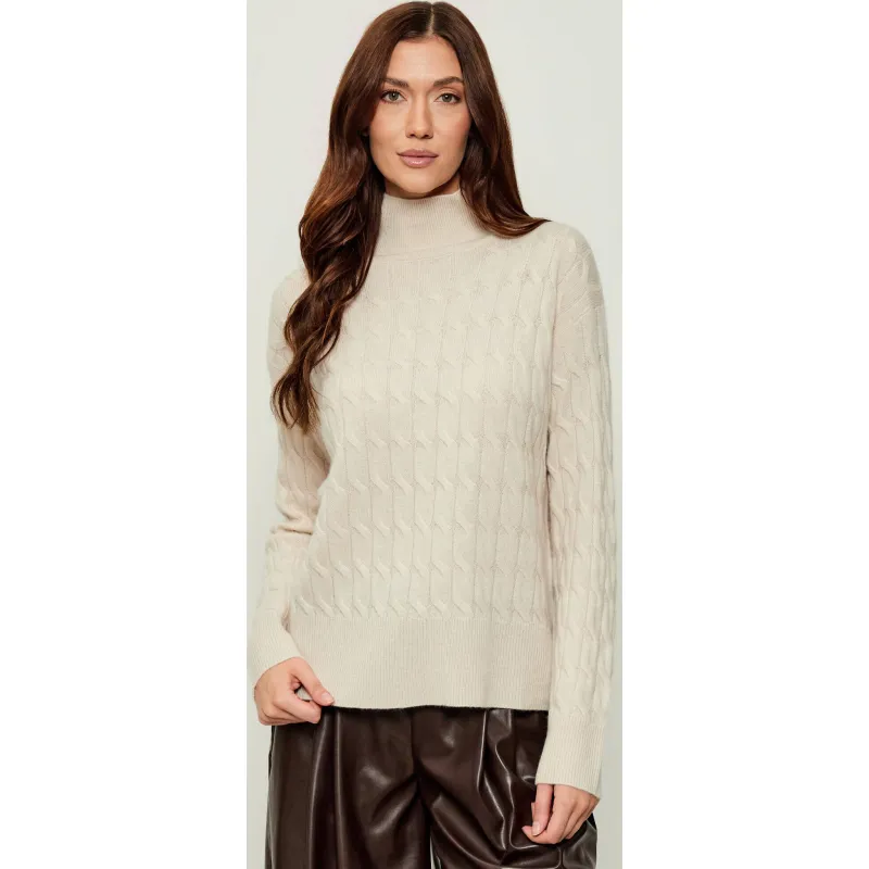 Marella SPORT Wełniany golf AEREO | Regular Fit | z dodatkiem kaszmiru