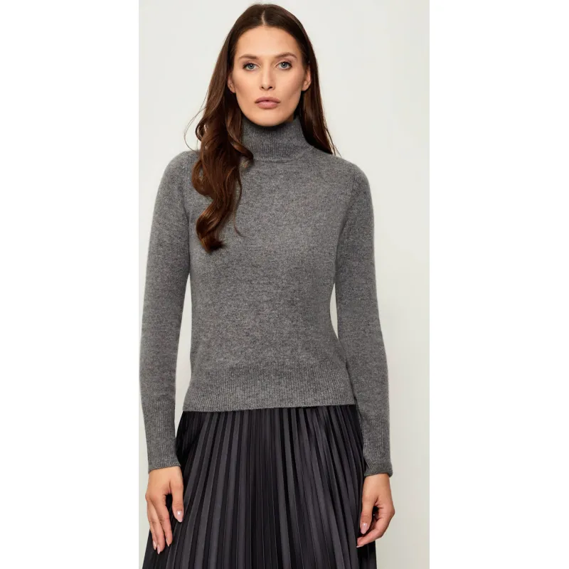 Marella SPORT Wełniany golf FIBRA | Slim Fit | z dodatkiem kaszmiru