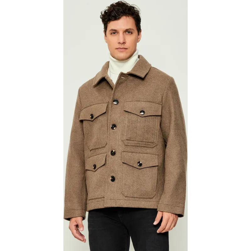 Tommy Hilfiger Kurtka | Regular Fit | z dodatkiem wełny