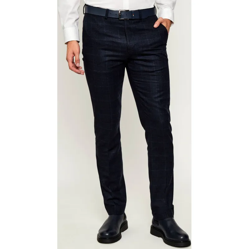 Tommy Hilfiger Spodnie chino Denton | Straight fit | z dodatkiem wełny