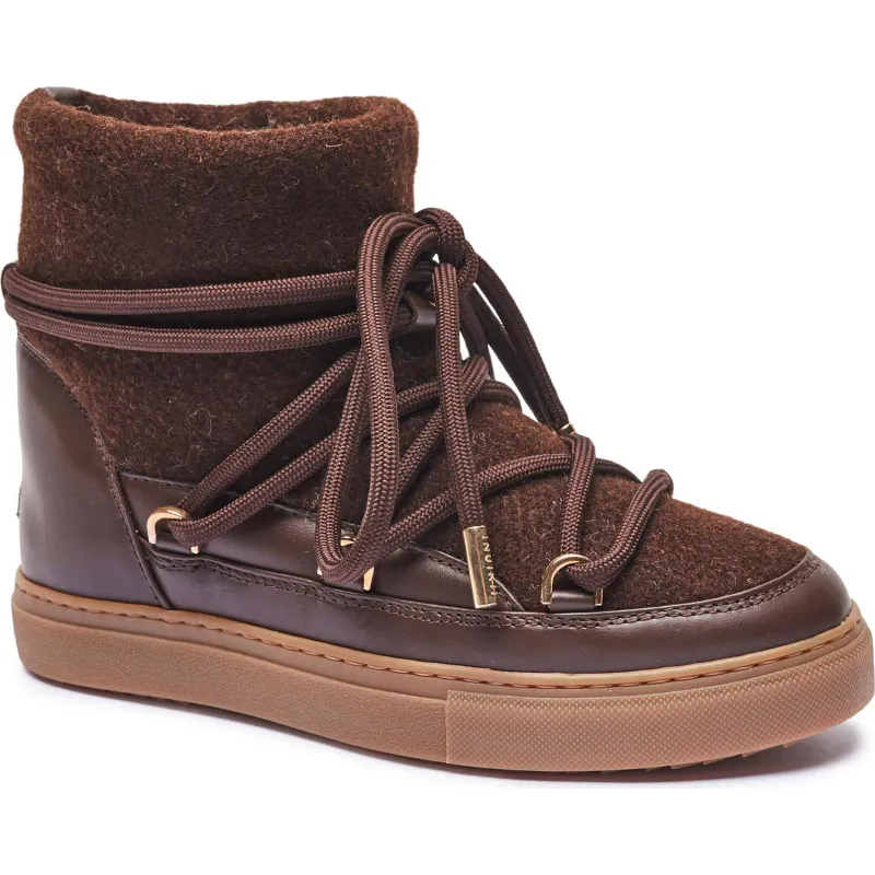 INUIKII Śniegowce FELT | z dodatkiem skóry