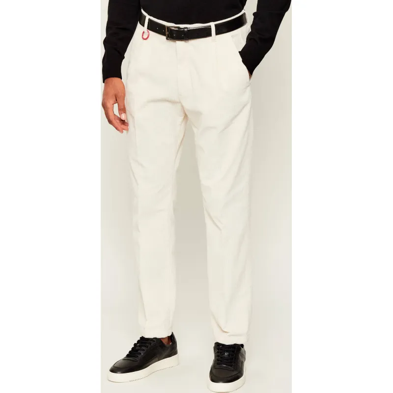 Joop! Jeans Sztruksowe spodnie chino Lead | Loose fit