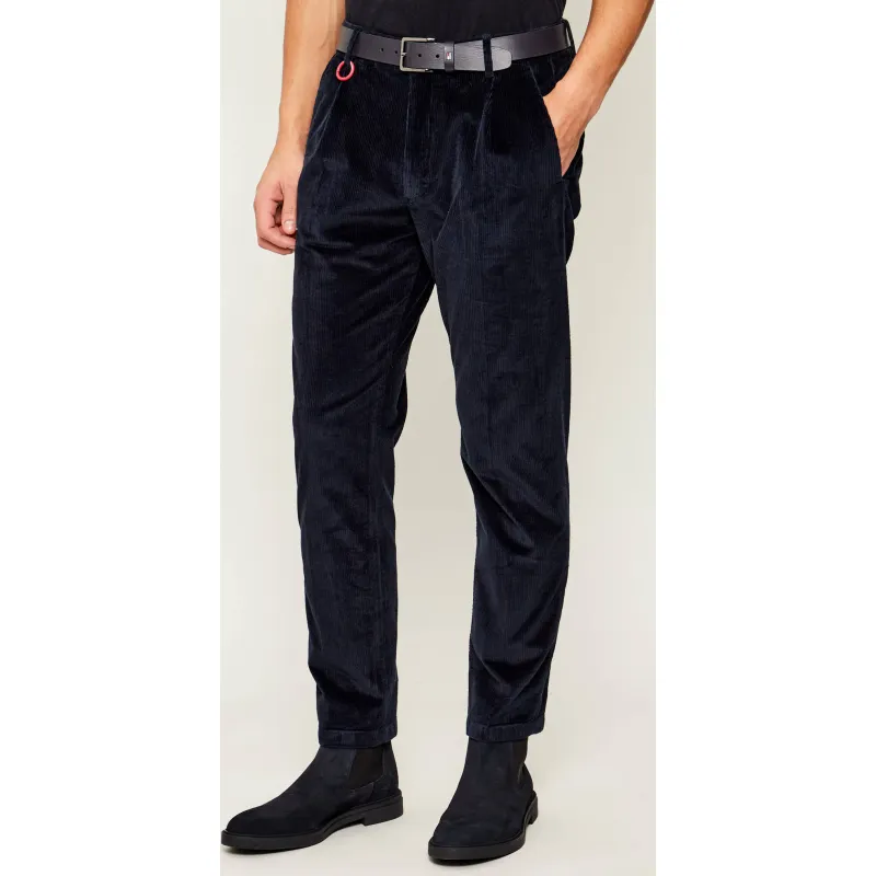 Joop! Jeans Sztruksowe spodnie chino Lead | Loose fit