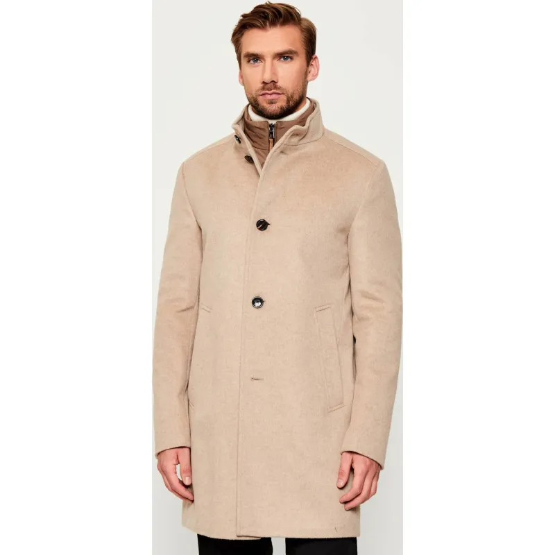 Joop! Wełniany płaszcz 2w1 Maico