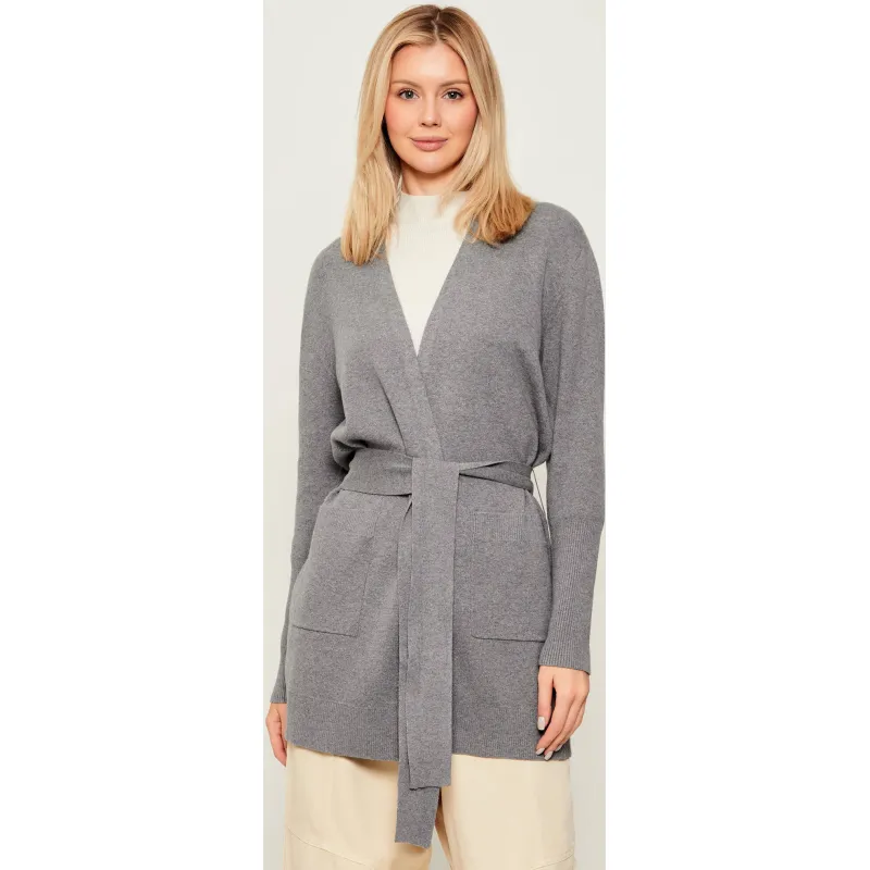 Joop! Kardigan Kardi | Regular Fit | z dodatkiem jedwabiu