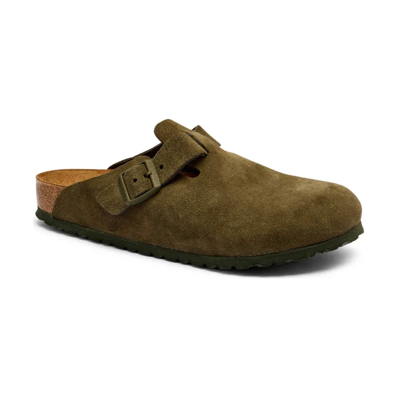 Birkenstock Mule Boston LEVE zamsz regular fit