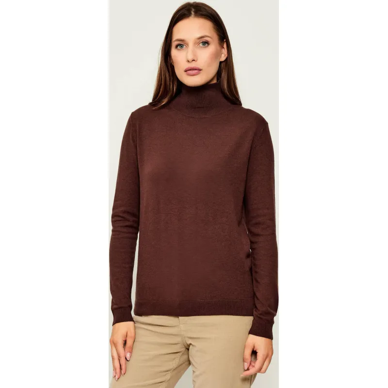 Weekend MaxMara Golf KIKU Regular Fit z dodatkiem jedwabiu