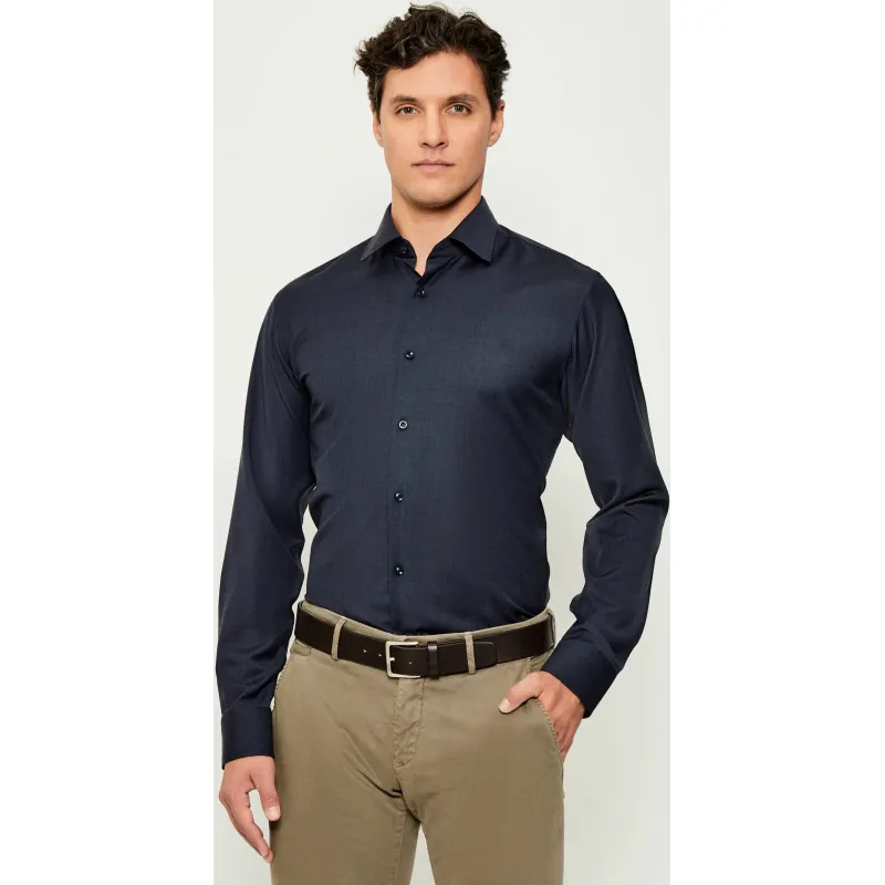 BOSS BLACK Wełniana koszula H-JOE-kent-C1-214 | Regular Fit