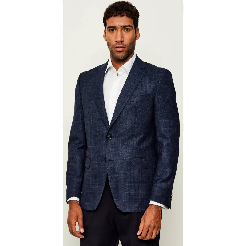 BOSS BLACK Wełniana marynarka H-Hutson-251 | Slim Fit