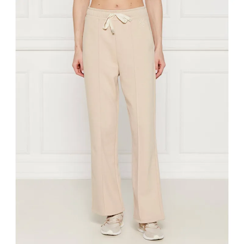 Weekend MaxMara Spodnie dresowe Folk | flare fit