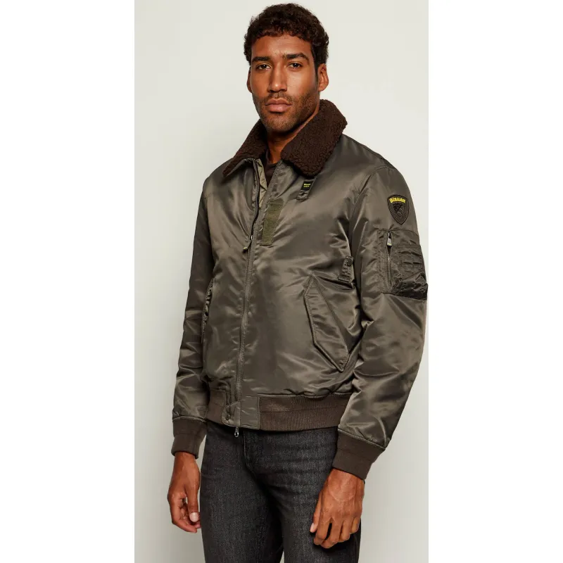 BLAUER Kurtka bomber MARSHALL | Regular Fit | shearling