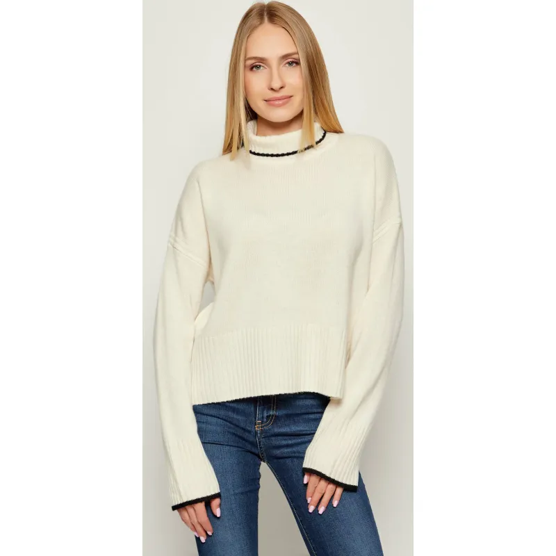 Pinko Wełniany golf FALKLAND | Regular Fit | z dodatkiem kaszmiru