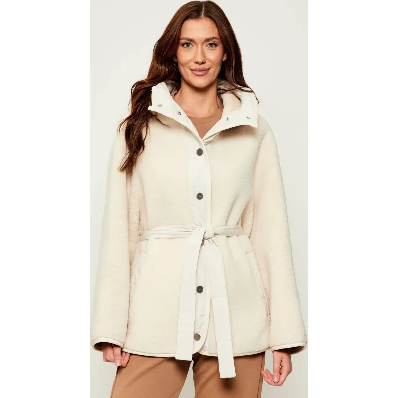 Pinko Kurtka CAPPERI CABAN | Regular Fit | shearling