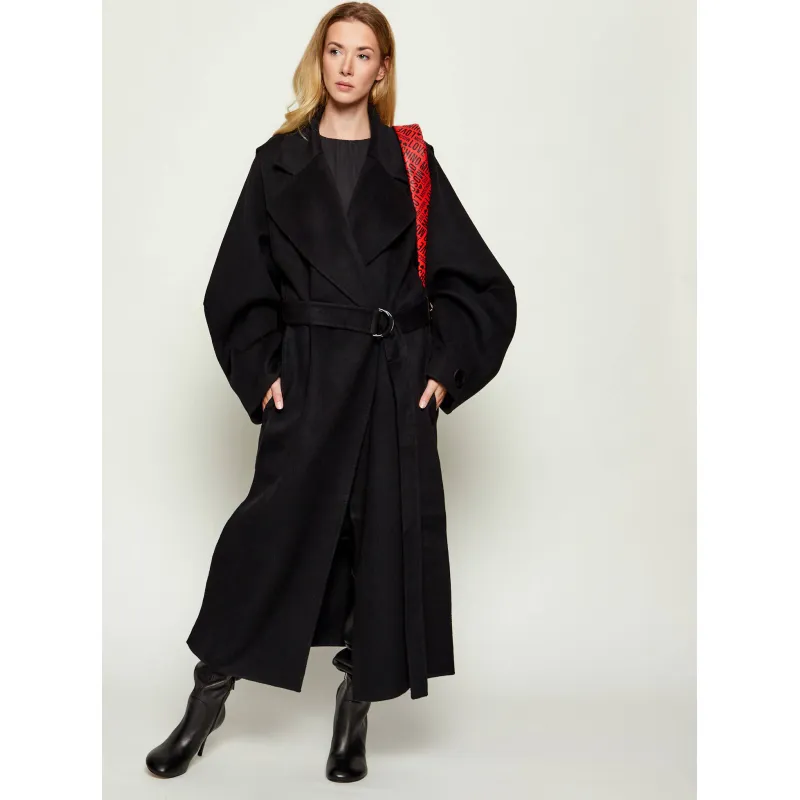 MMC Wełniany płaszcz VESPERE | z dodatkiem kaszmiru