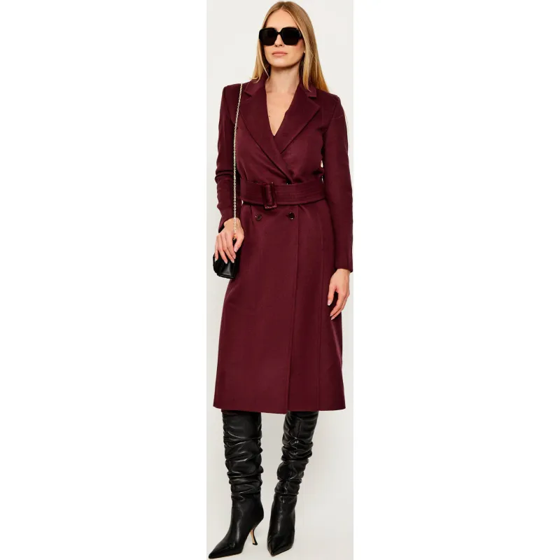 Patrizia Pepe Wełniany płaszcz