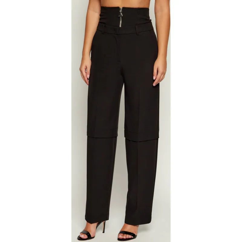 Patrizia Pepe Spodnie | Relaxed fit | high waist