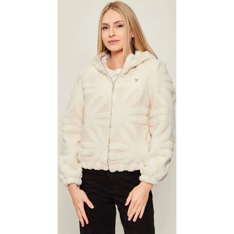 GUESS ACTIVE Polarowa kurtka SHERPA | Regular Fit