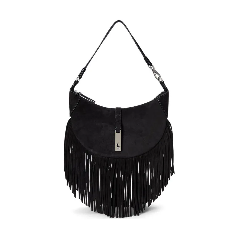 POLO RALPH LAUREN Torebka na ramię zamsz