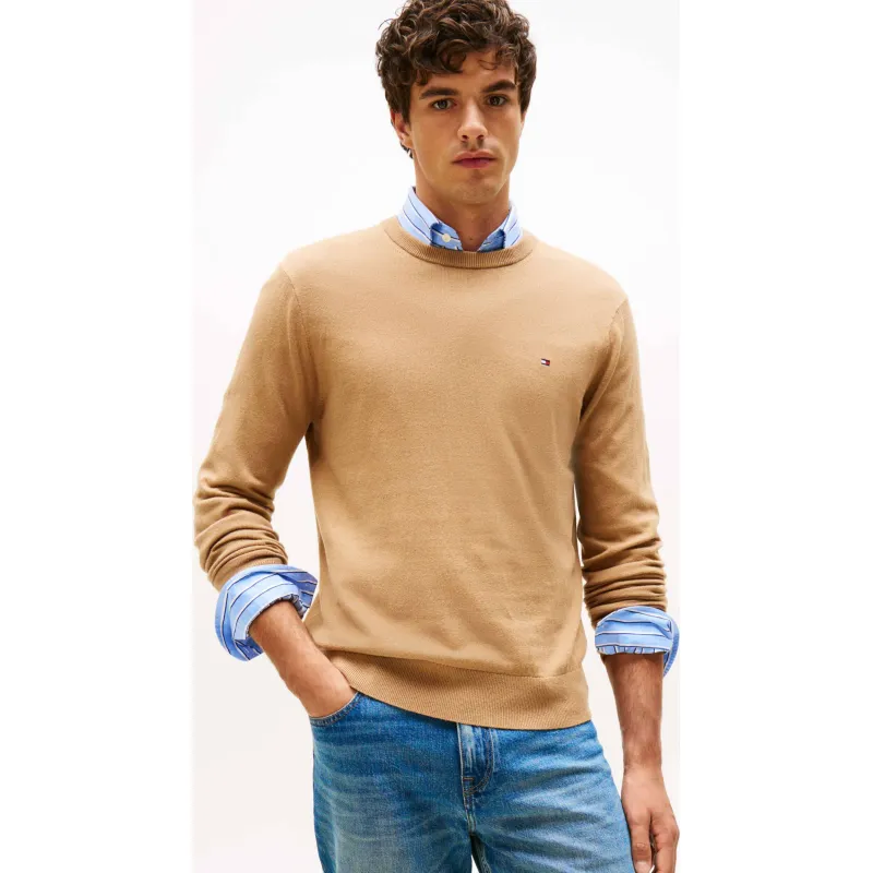 Tommy Hilfiger Sweter | Regular Fit | z dodatkiem kaszmiru
