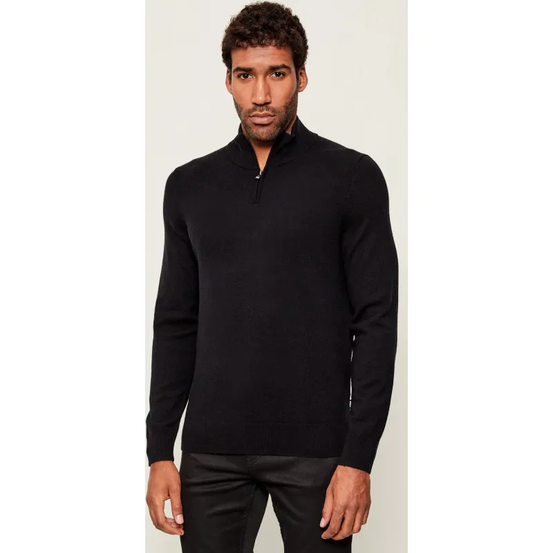 BOSS BLACK Wełniany sweter H-Hemarlo | Regular Fit | z dodatkiem kaszmiru