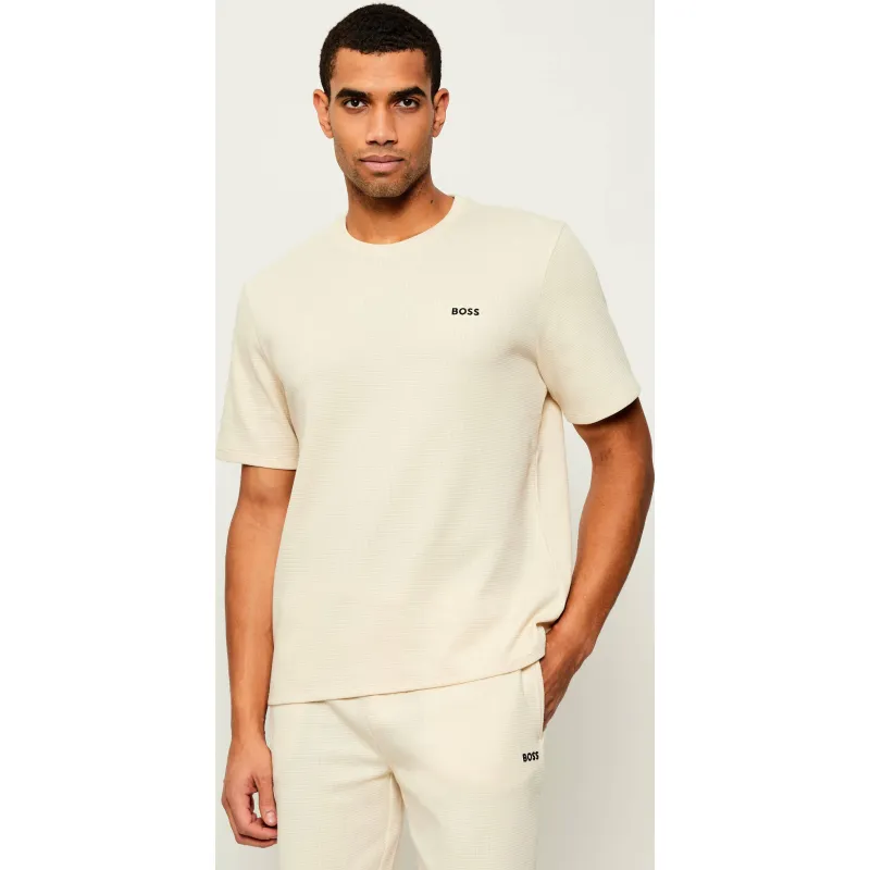 BOSS BLACK Góra od piżamy Waffle Regular Fit