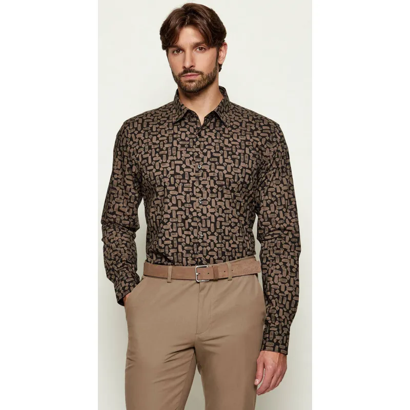 HUGO Koszula Ermo | Slim Fit