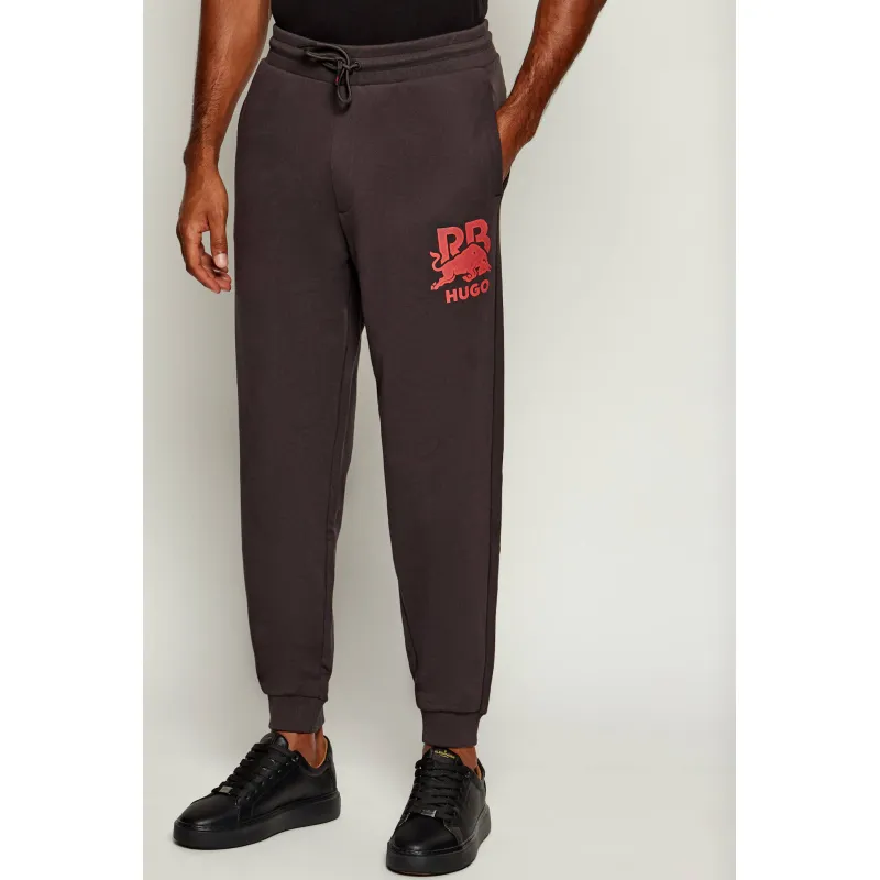 HUGO Spodnie dresowe Doverlopan_RB | HUGO x Racing Bulls | Relaxed fit