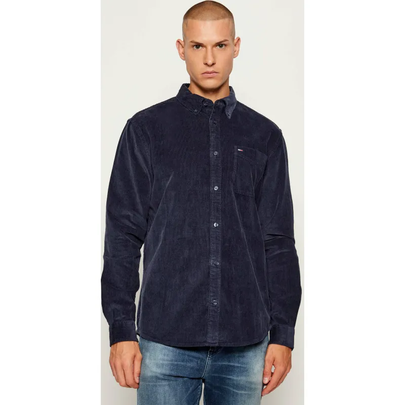 Tommy Jeans Sztruksowa koszula | Regular Fit