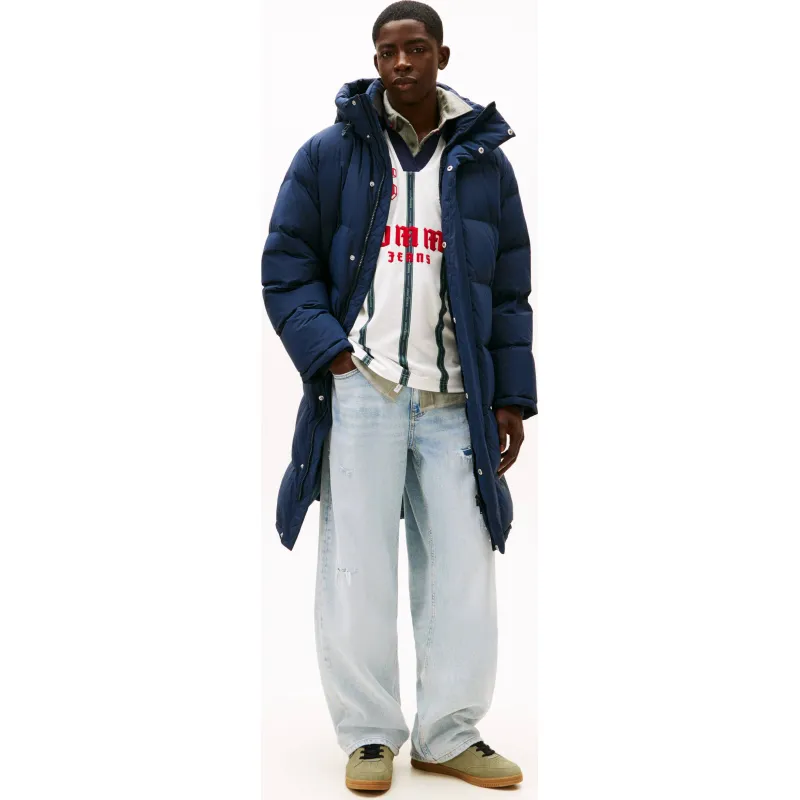 Tommy Jeans Puchowy płaszcz