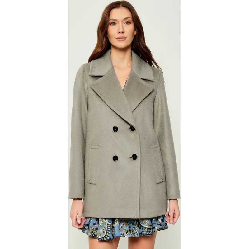 Marc Cain Wełniany płaszcz