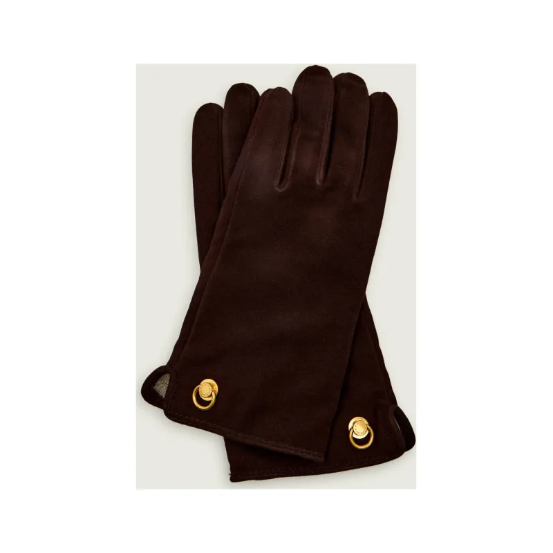 GIANNI CHIARINI Rękawiczki | zamsz | z dodatkiem wełny