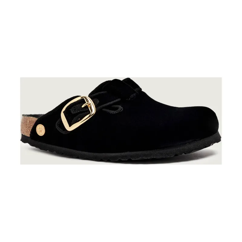 Birkenstock Mule Boston | narrow fit | z dodatkiem skóry