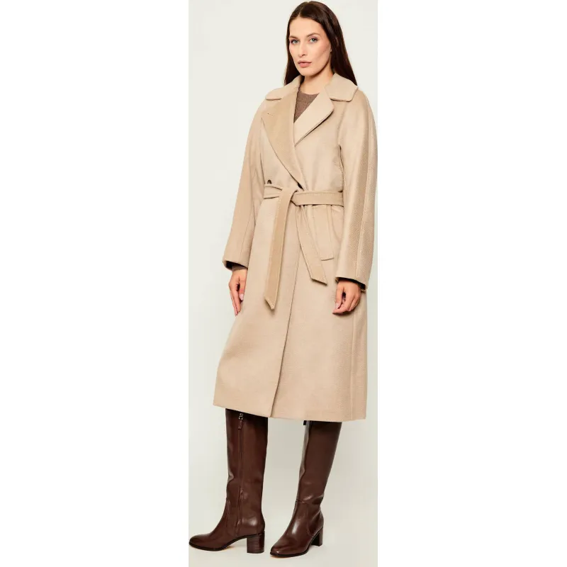 Weekend MaxMara Wełniany płaszcz RESINA