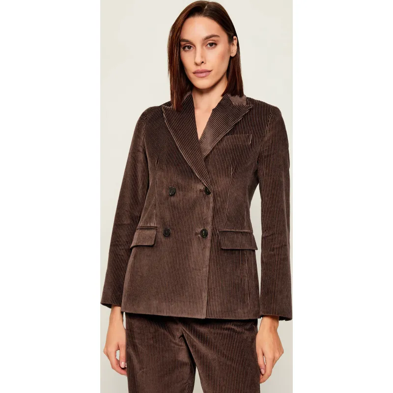 Weekend MaxMara Sztruksowa marynarka KATANGA | Slim Fit