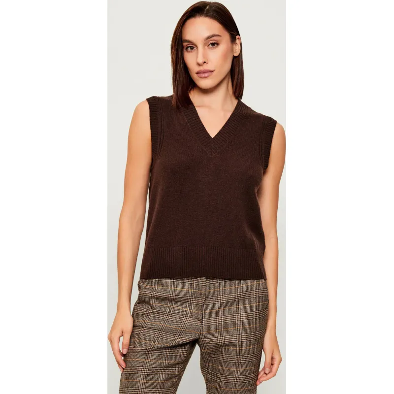 Weekend MaxMara Kaszmirowa kamizelka CARLOS | Regular Fit