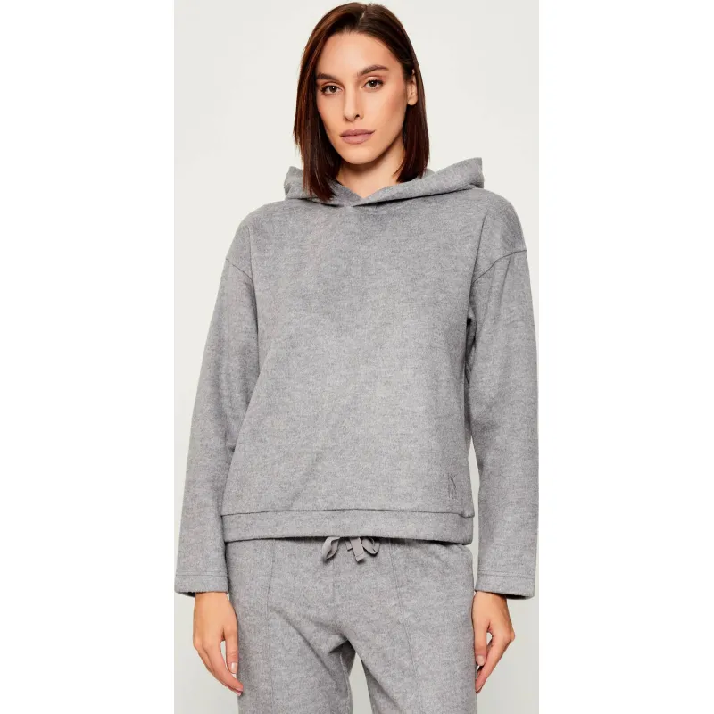 Weekend MaxMara Bluza OSCURI | Regular Fit | z dodatkiem wełny