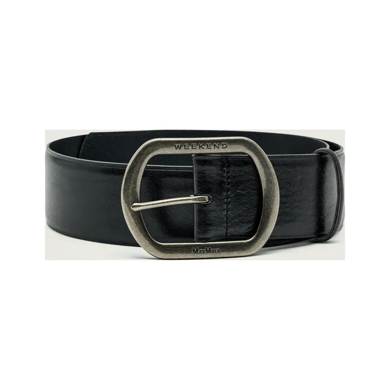 Weekend MaxMara Skórzany pasek CLAVIER