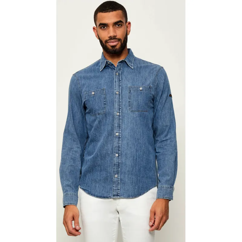 Paul&Shark Jeansowa koszula | Regular Fit