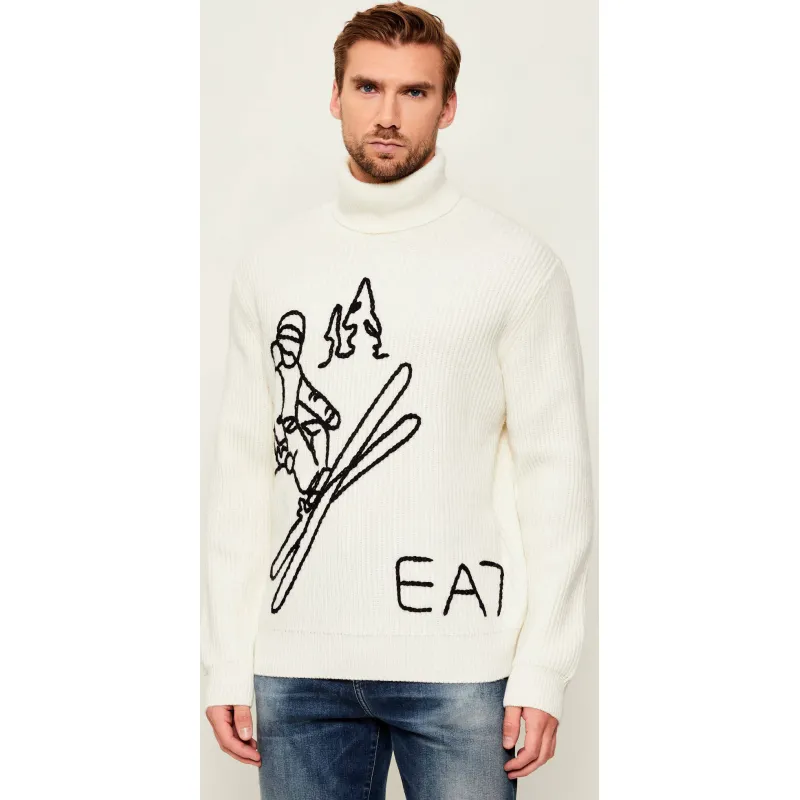 EA7 Golf | Regular Fit | z dodatkiem wełny