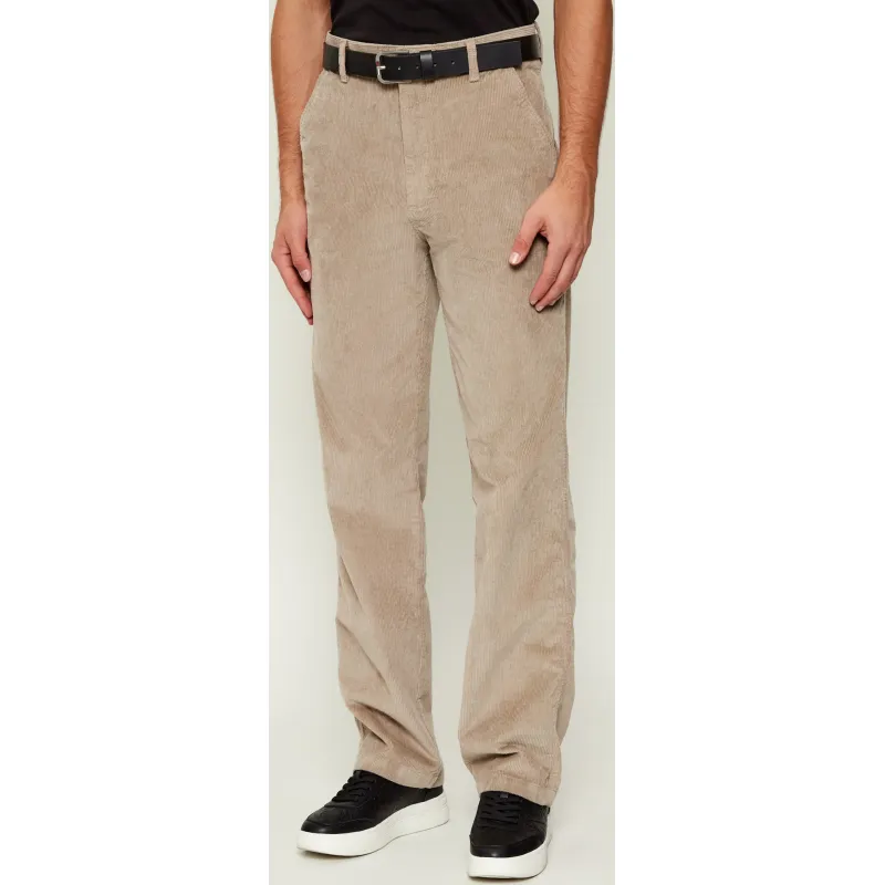 Calvin Klein Jeans Sztruksowe spodnie chino 90S | Straight fit